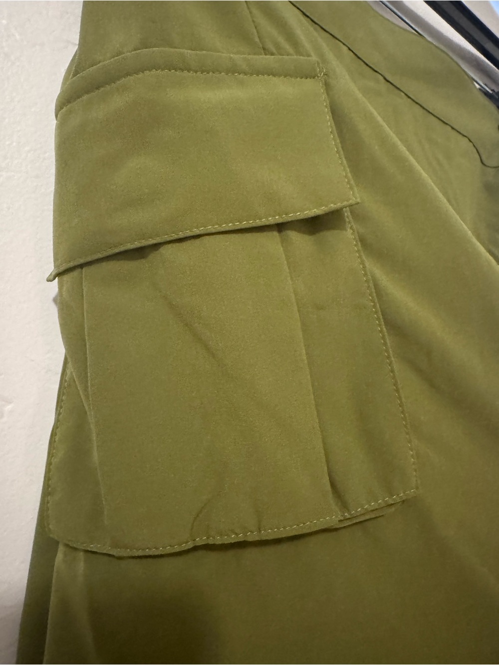 Fabletics Olive Green Julian Wrap Cargo Skirt - Picture 3 of 10